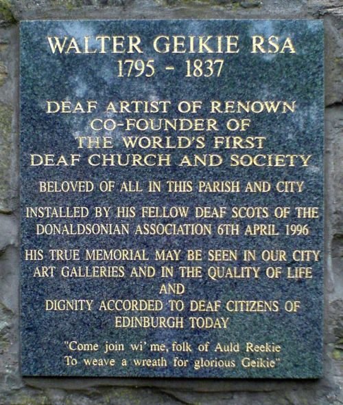 1795 - 1837: Walter Geikie, Painter (Scotland)